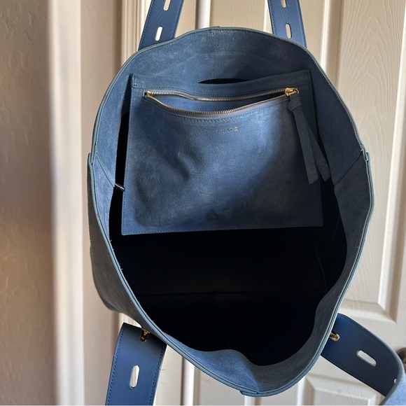 FRAME Les Second Medium Suede Tote - Picture 9 of 15